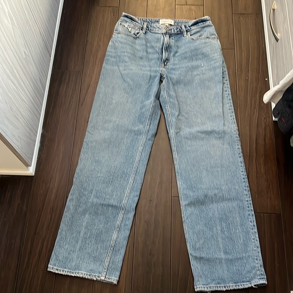 Abercrombie curve love jeans 90s relaxed size 31 long tried not worn - Picture 3 of 10